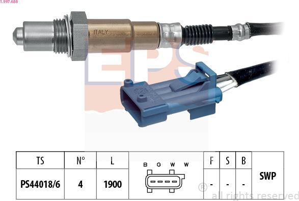 EPS 1.997.688 - Sonda lambda autozon.pro