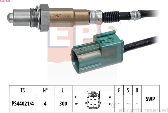 EPS 1.997.628 - Sonda lambda autozon.pro