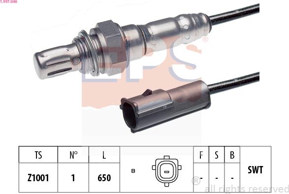 EPS 1.997.046 - Sonda lambda autozon.pro