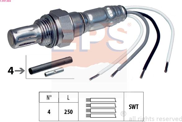 EPS 1.997.004 - Sonda lambda autozon.pro