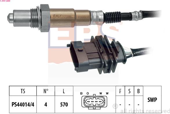 EPS 1.997.089 - Sonda lambda autozon.pro