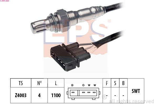 EPS 1.997.035 - Sonda lambda autozon.pro