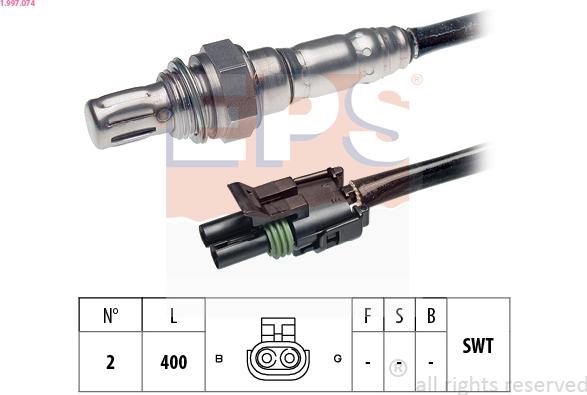 EPS 1.997.074 - Sonda lambda autozon.pro