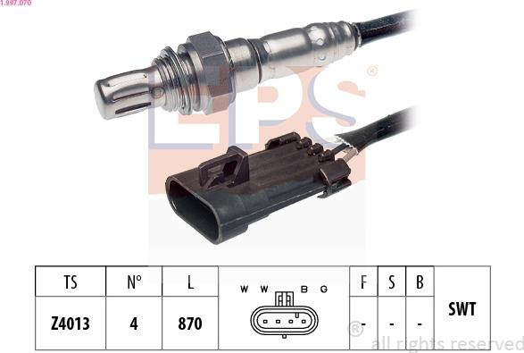 EPS 1.997.070 - Sonda lambda autozon.pro