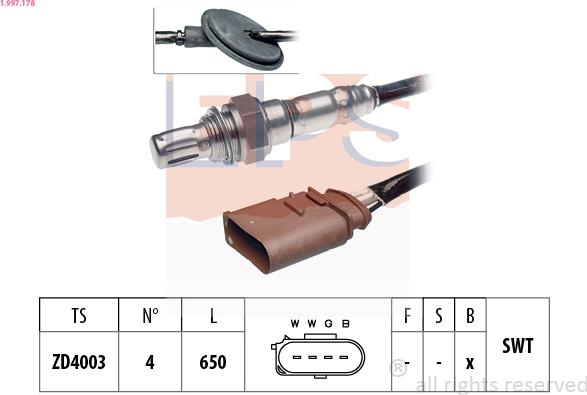 EPS 1.997.178 - Sonda lambda autozon.pro