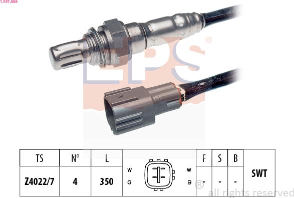 EPS 1.997.898 - Sonda lambda autozon.pro