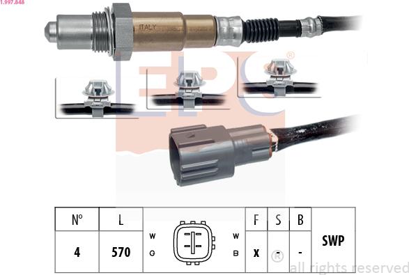 EPS 1.997.848 - Sonda lambda autozon.pro