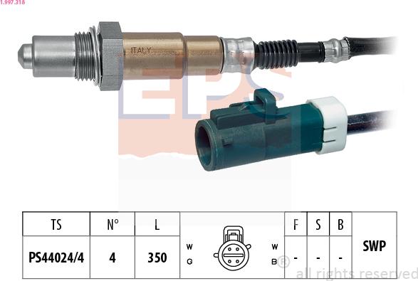 EPS 1.997.318 - Sonda lambda autozon.pro