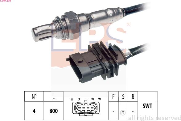 EPS 1.997.339 - Sonda lambda autozon.pro