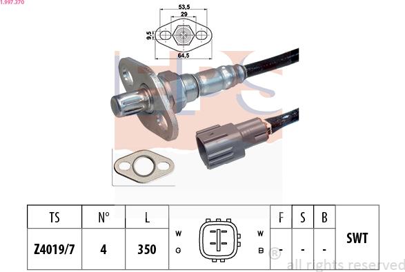 EPS 1.997.370 - Sonda lambda autozon.pro