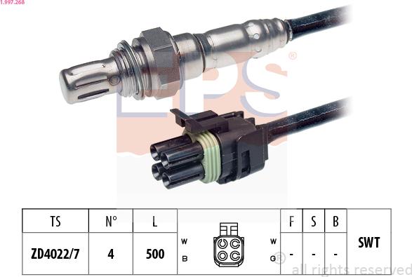 EPS 1.997.268 - Sonda lambda autozon.pro