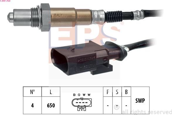 EPS 1.997.750 - Sonda lambda autozon.pro