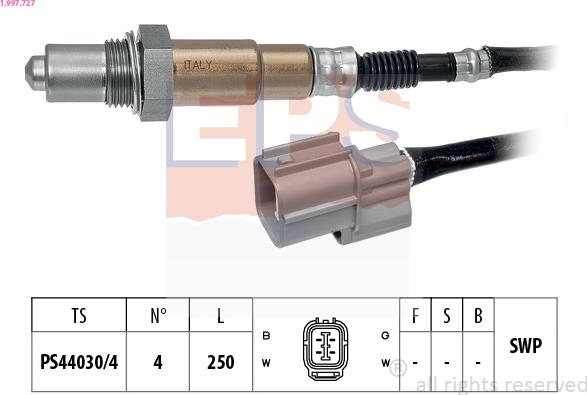 EPS 1.997.727 - Sonda lambda autozon.pro