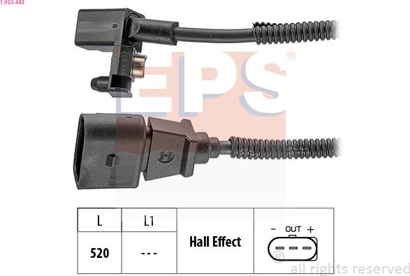 EPS 1.953.443 - Generatore di impulsi, Albero a gomiti autozon.pro