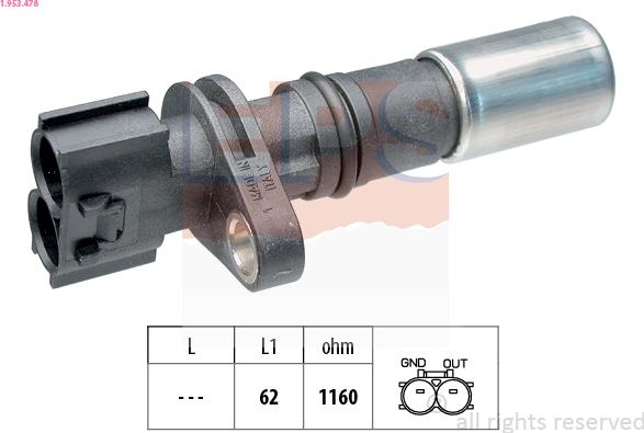 EPS 1.953.478 - Generatore di impulsi, Albero a gomiti autozon.pro