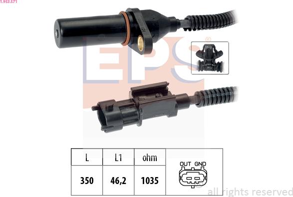 EPS 1.953.571 - Generatore di impulsi, Albero a gomiti autozon.pro