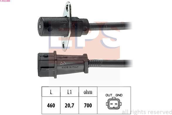 EPS 1.953.005 - Generatore di impulsi, Albero a gomiti autozon.pro