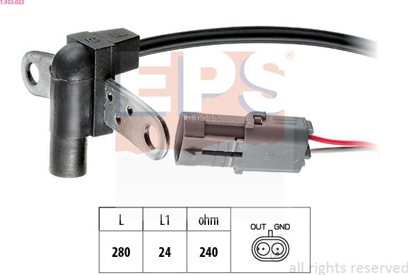 EPS 1.953.023 - Generatore di impulsi, Albero a gomiti autozon.pro