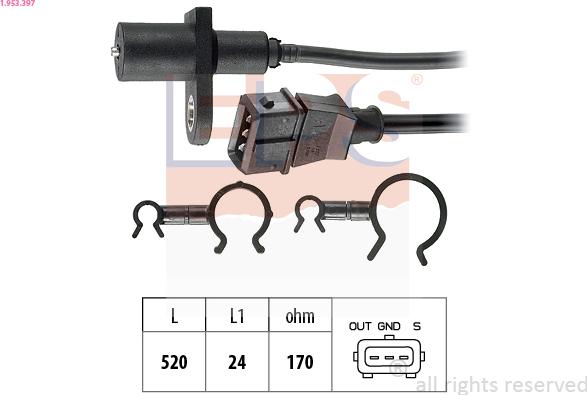 EPS 1.953.397 - Generatore di impulsi, Albero a gomiti autozon.pro