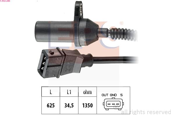 EPS 1.953.285 - Generatore di impulsi, Albero a gomiti autozon.pro