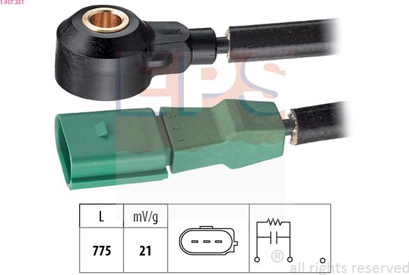 EPS 1.957.251 - Sensore di detonazione autozon.pro