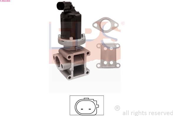 EPS 1.963.055 - Valvola ricircolo gas scarico-EGR autozon.pro