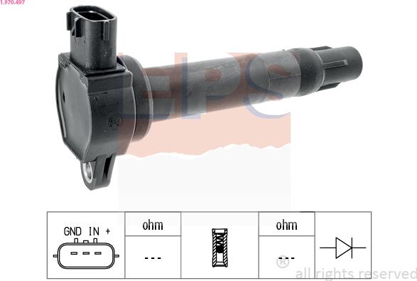 EPS 1.970.497 - Bobina d'accensione autozon.pro