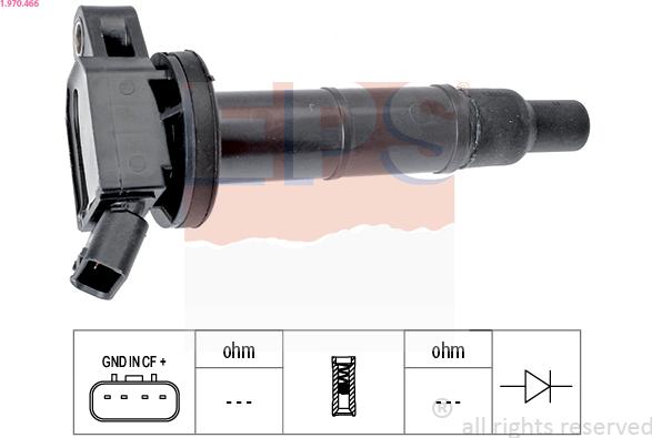 EPS 1.970.466 - Bobina d'accensione autozon.pro