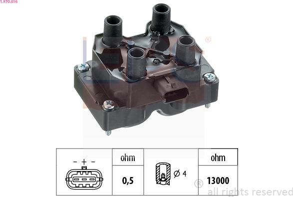 EPS 1.970.416 - Bobina d'accensione autozon.pro