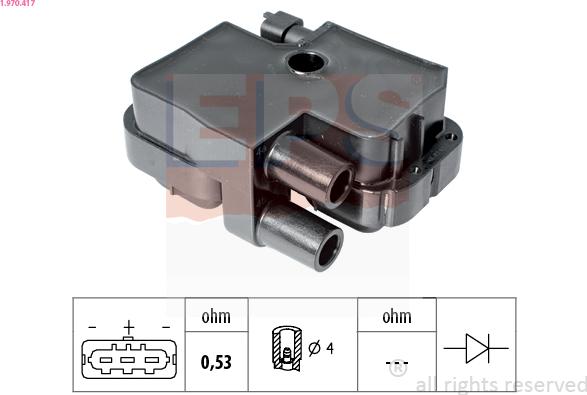 EPS 1.970.417 - Bobina d'accensione autozon.pro