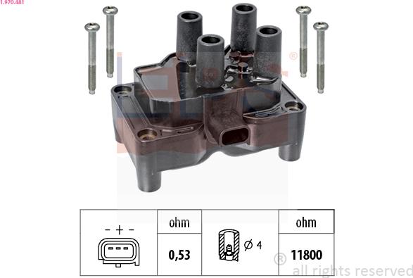 EPS 1.970.481 - Bobina d'accensione autozon.pro