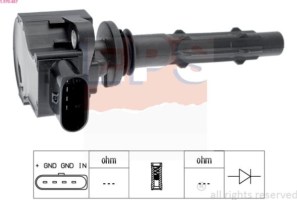 EPS 1.970.487 - Bobina d'accensione autozon.pro