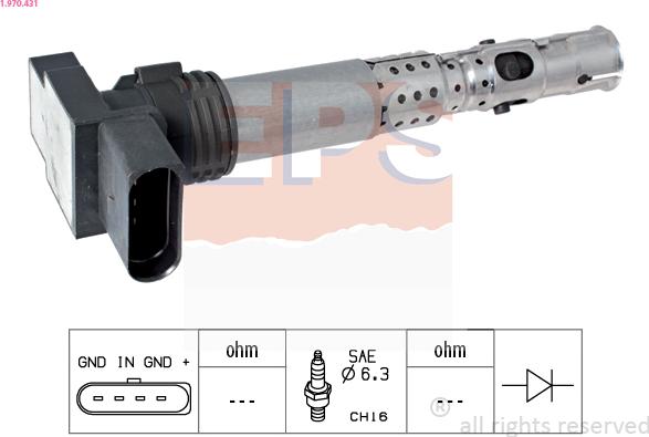 EPS 1.970.431 - Bobina d'accensione autozon.pro