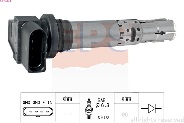 EPS 1.970.474 - Bobina d'accensione autozon.pro