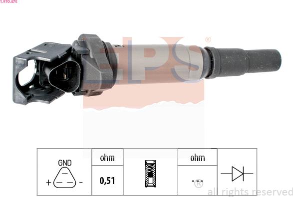 EPS 1.970.475 - Bobina d'accensione autozon.pro