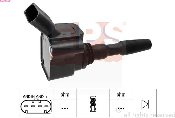 EPS 1.970.599 - Bobina d'accensione autozon.pro