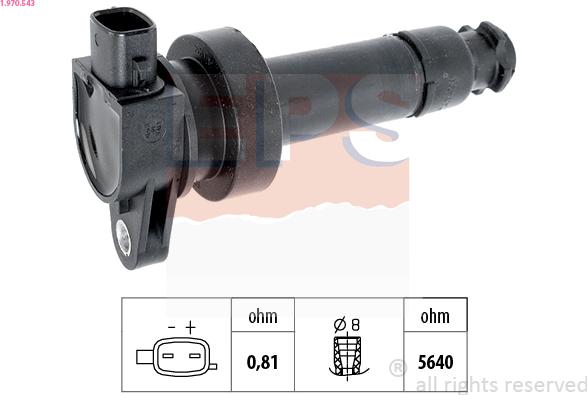 EPS 1.970.543 - Bobina d'accensione autozon.pro