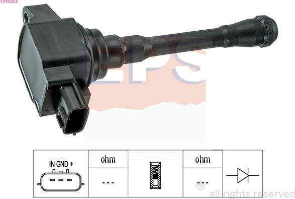 EPS 1.970.552 - Bobina d'accensione autozon.pro