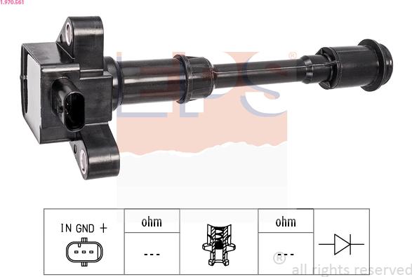 EPS 1.970.561 - Bobina d'accensione autozon.pro