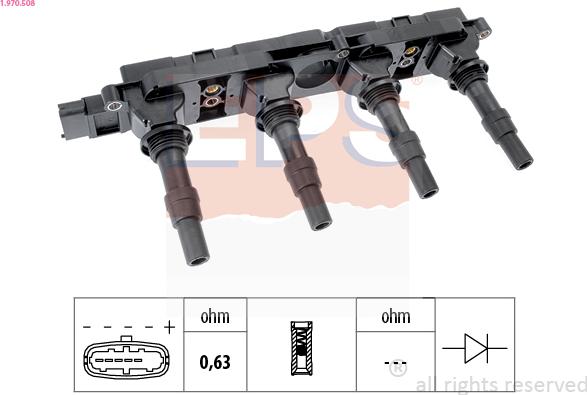 EPS 1.970.508 - Bobina d'accensione autozon.pro