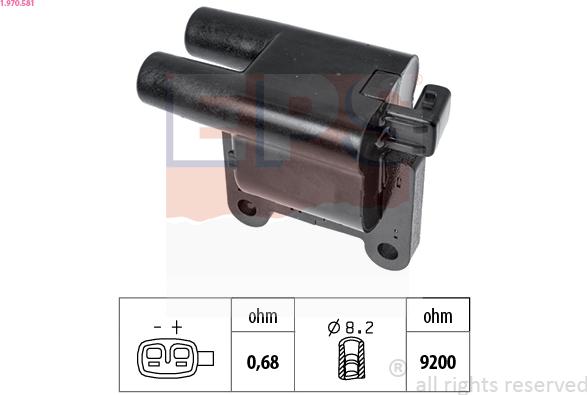 EPS 1.970.581 - Bobina d'accensione autozon.pro