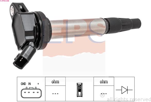 EPS 1.970.536 - Bobina d'accensione autozon.pro