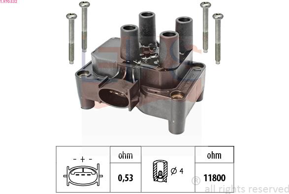 EPS 1.970.532 - Bobina d'accensione autozon.pro