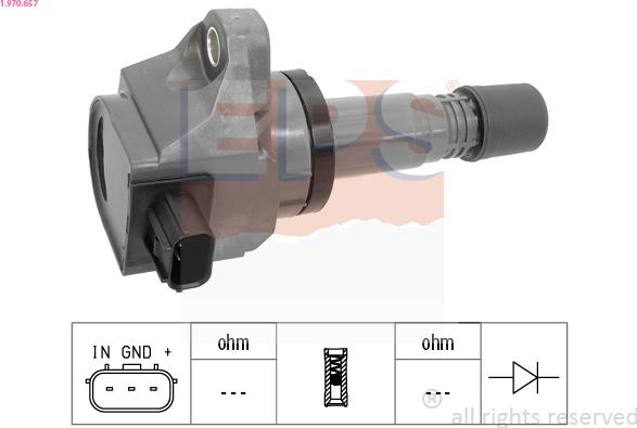 EPS 1.970.657 - Bobina d'accensione autozon.pro