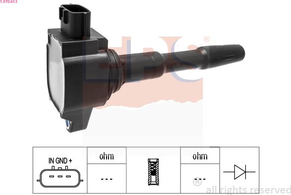 EPS 1.970.613 - Bobina d'accensione autozon.pro