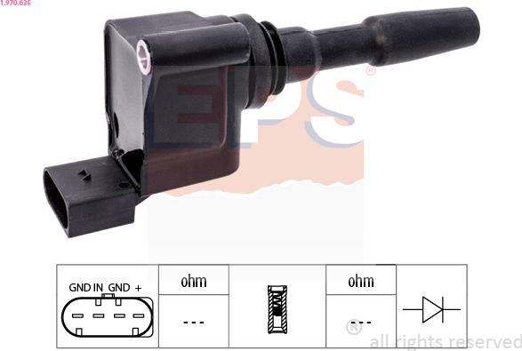 EPS 1.970.635 - Bobina d'accensione autozon.pro