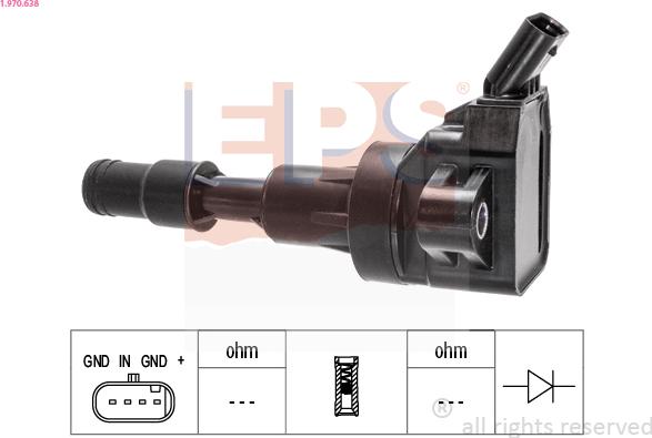 EPS 1.970.638 - Bobina d'accensione autozon.pro