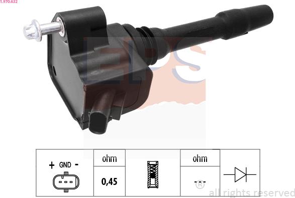 EPS 1.970.632 - Bobina d'accensione autozon.pro