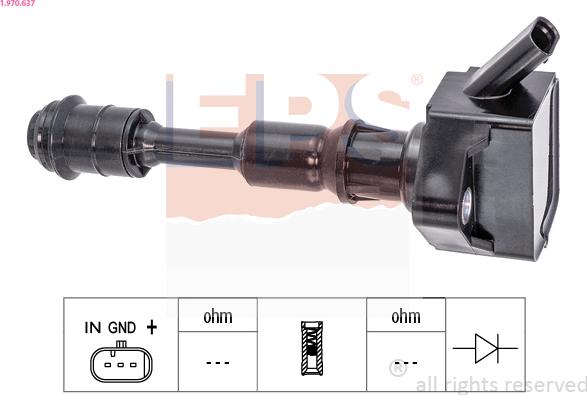 EPS 1.970.637 - Bobina d'accensione autozon.pro