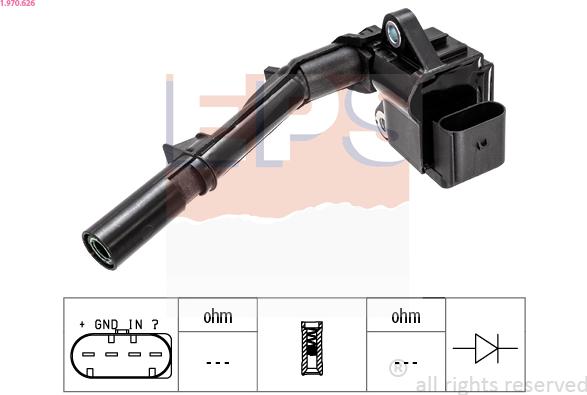 EPS 1.970.626 - Bobina d'accensione autozon.pro